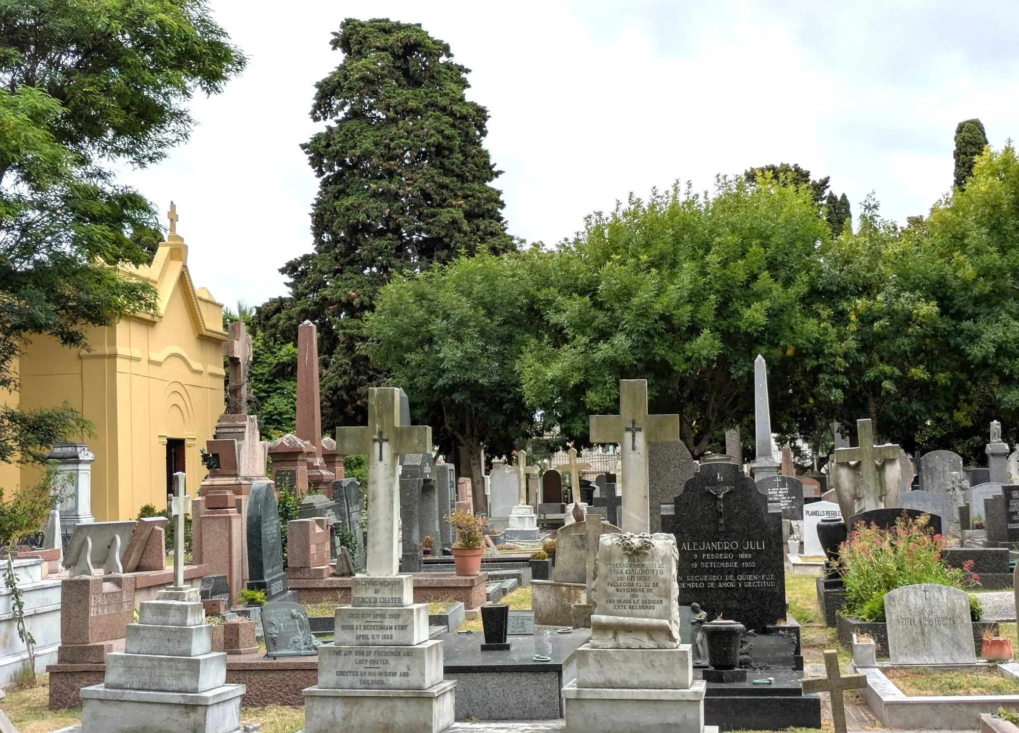 Un paseo inusual por el Cementerio Británico