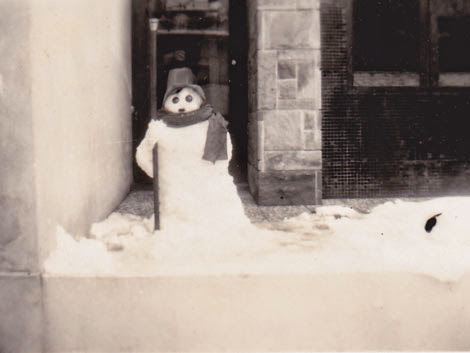 Muñeco de nieve en Treinta y Tres