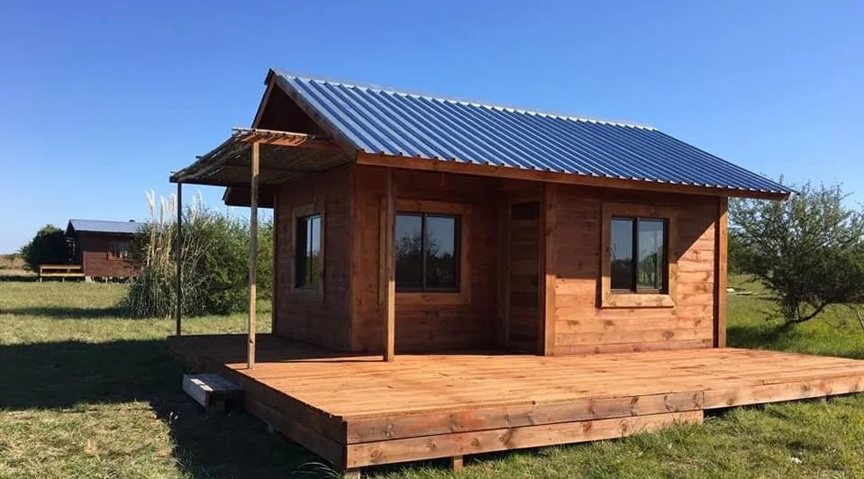 Cabañas Los Piamonteses: Descanso junto al Río de la Plata